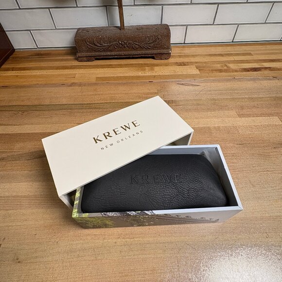 KREWE Matte Oyster 24K Polarized BRETON Sunglasses - Picture 2 of 11